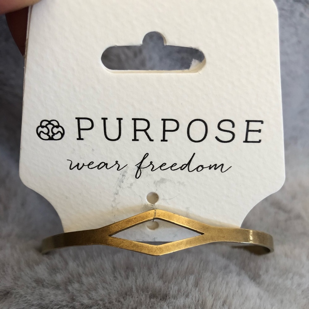 Purpose Allure Brass Cuff